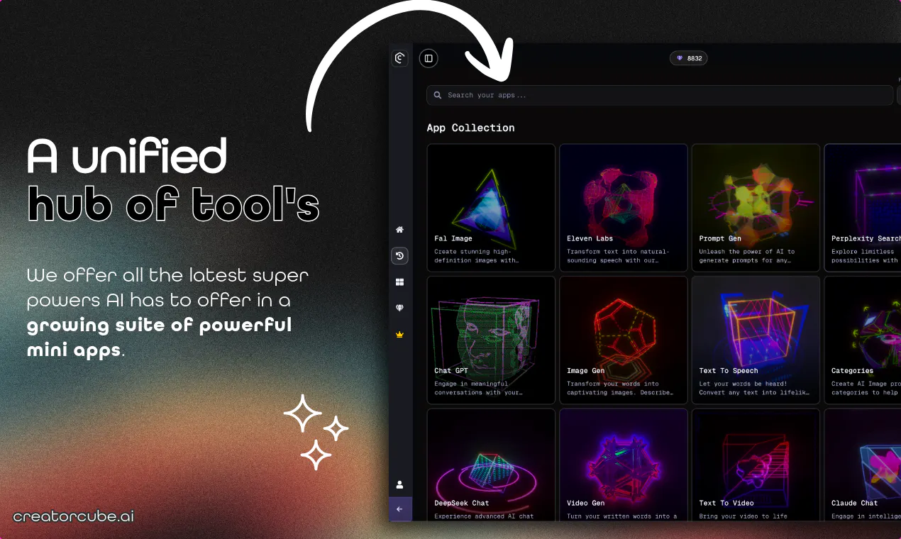 CreatorCube AI gallery image