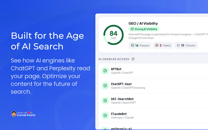 Scoped SEO Extension screenshot 5