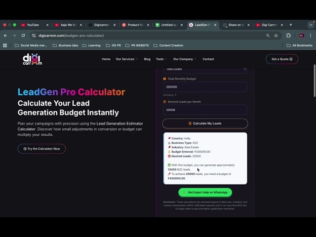 LeadGen Pro Calculator gallery image