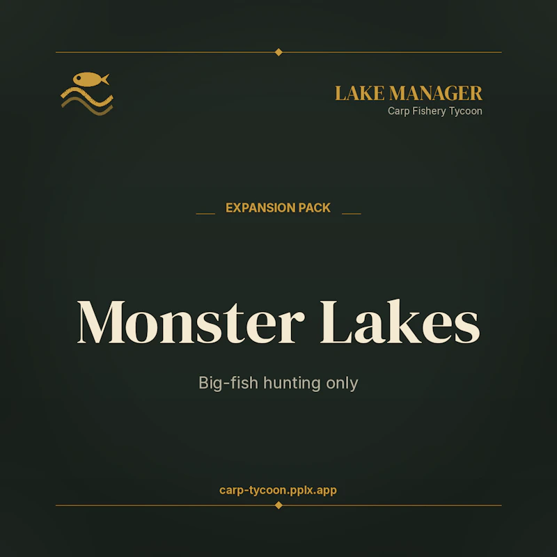 Carp Tycoon — Lake Manager screenshot 7