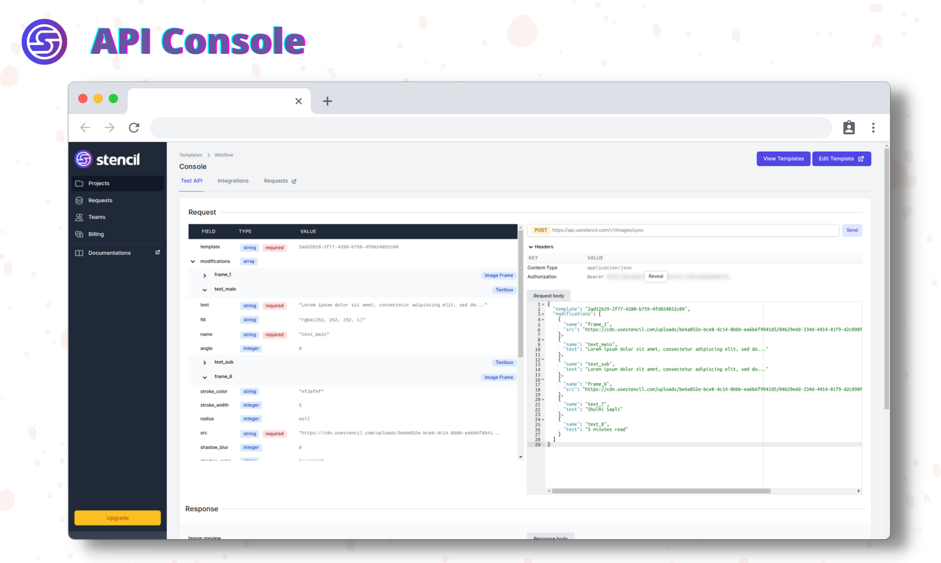 Stencil gallery image