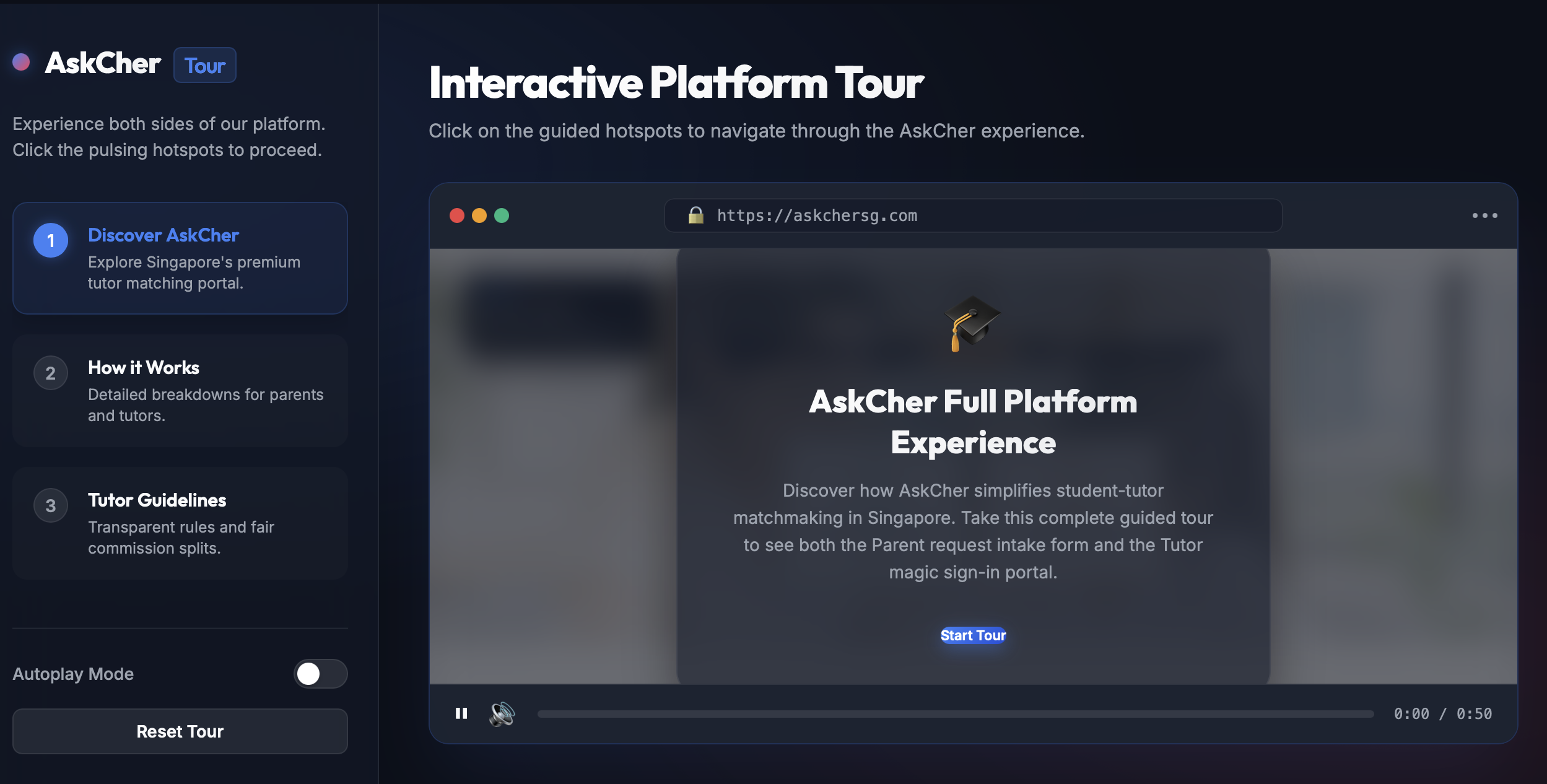 InstaTour: AI Interactive Demo Builder