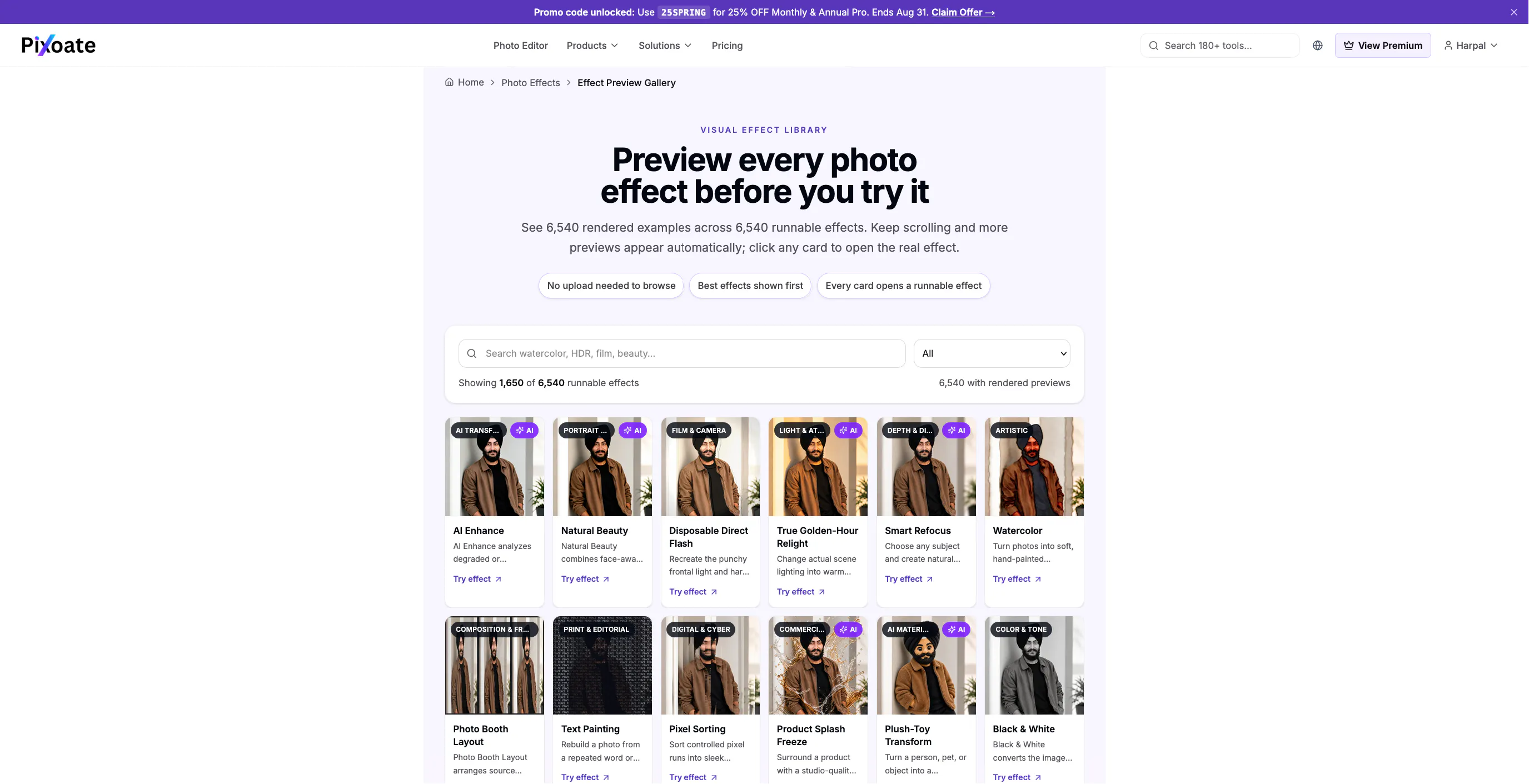 AI Photo Effects & FIlters gallery image
