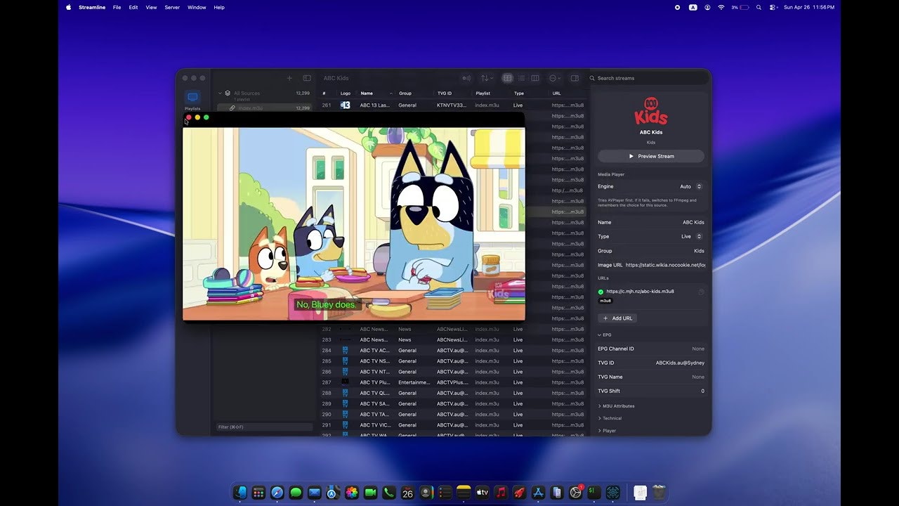 Streamline — M3U & IPTV Playlist Editor gallery image