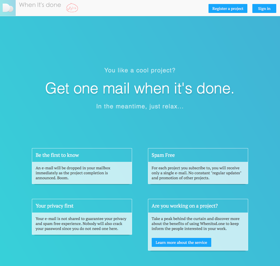 When It's Done gallery image