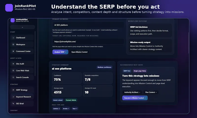 JoinRankPilot screenshot 2