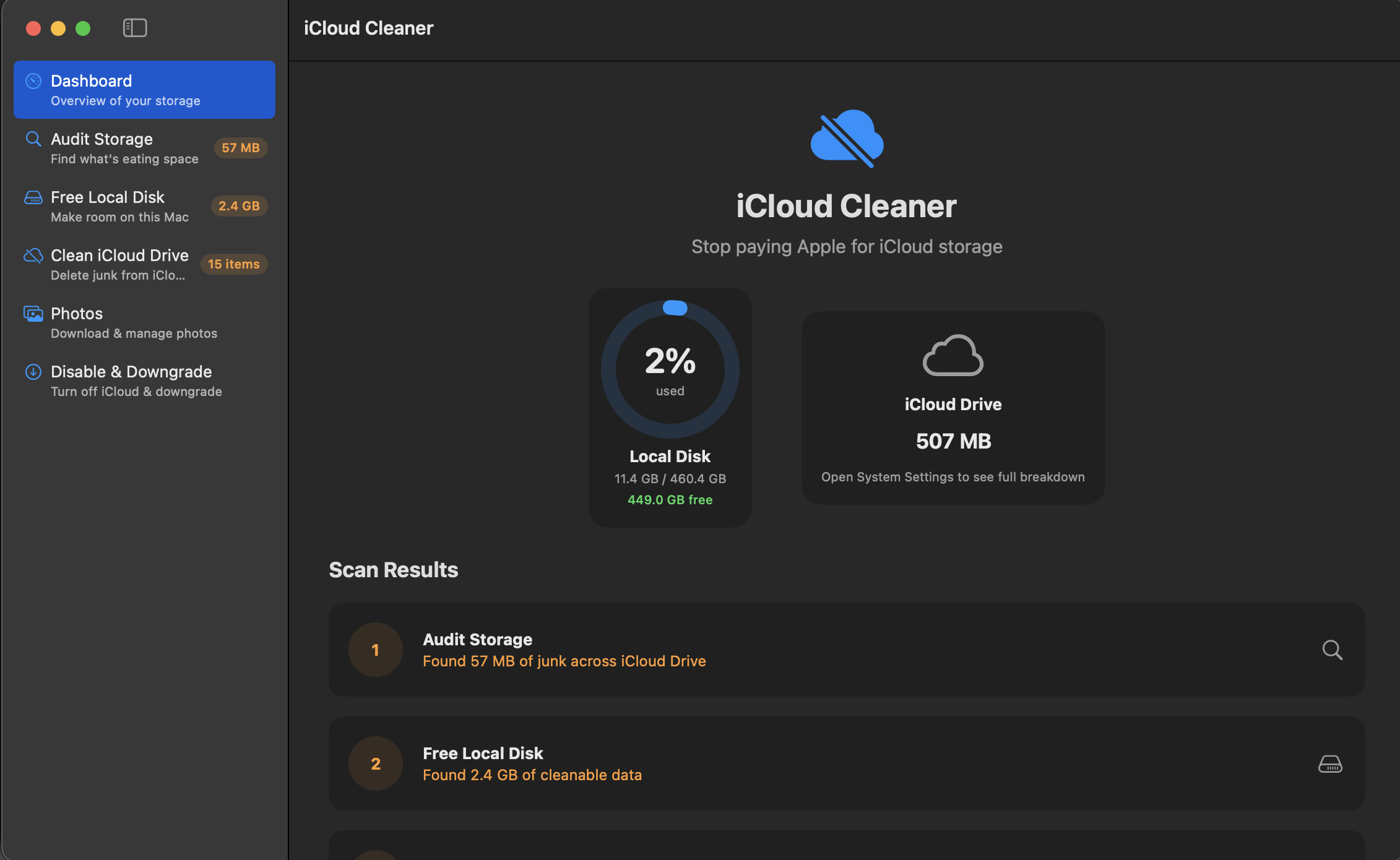 iCloud Cleaner gallery image