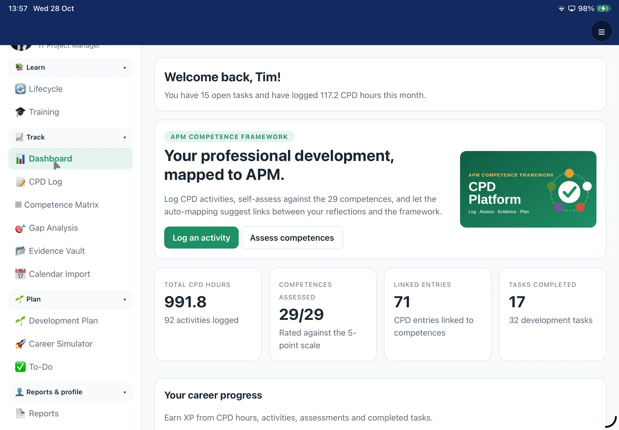CPD Platform gallery image