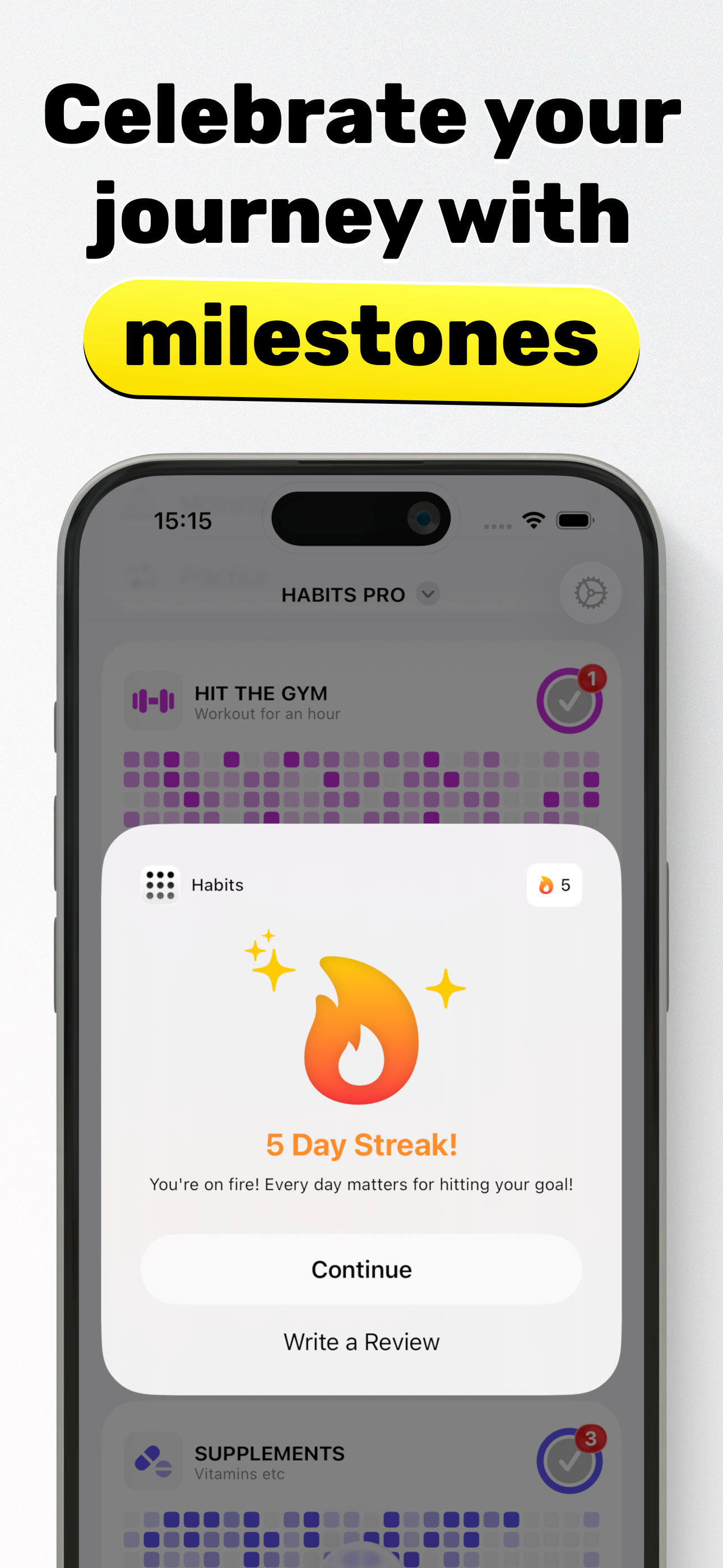 Habit Tracker Grid gallery image