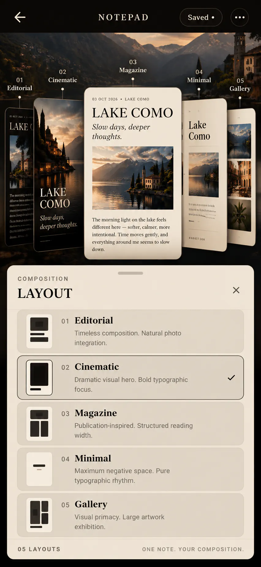 NOTEPAD gallery image