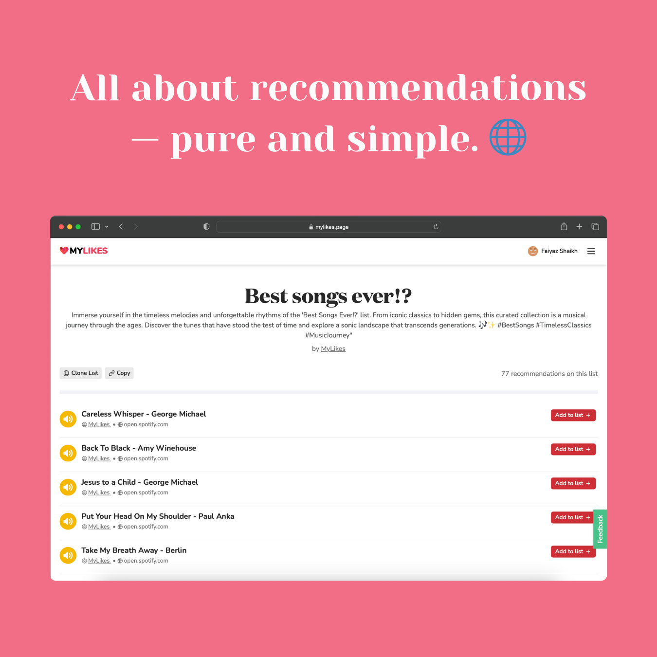 MyLikes gallery image