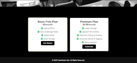 ClassNotes Hub gallery image