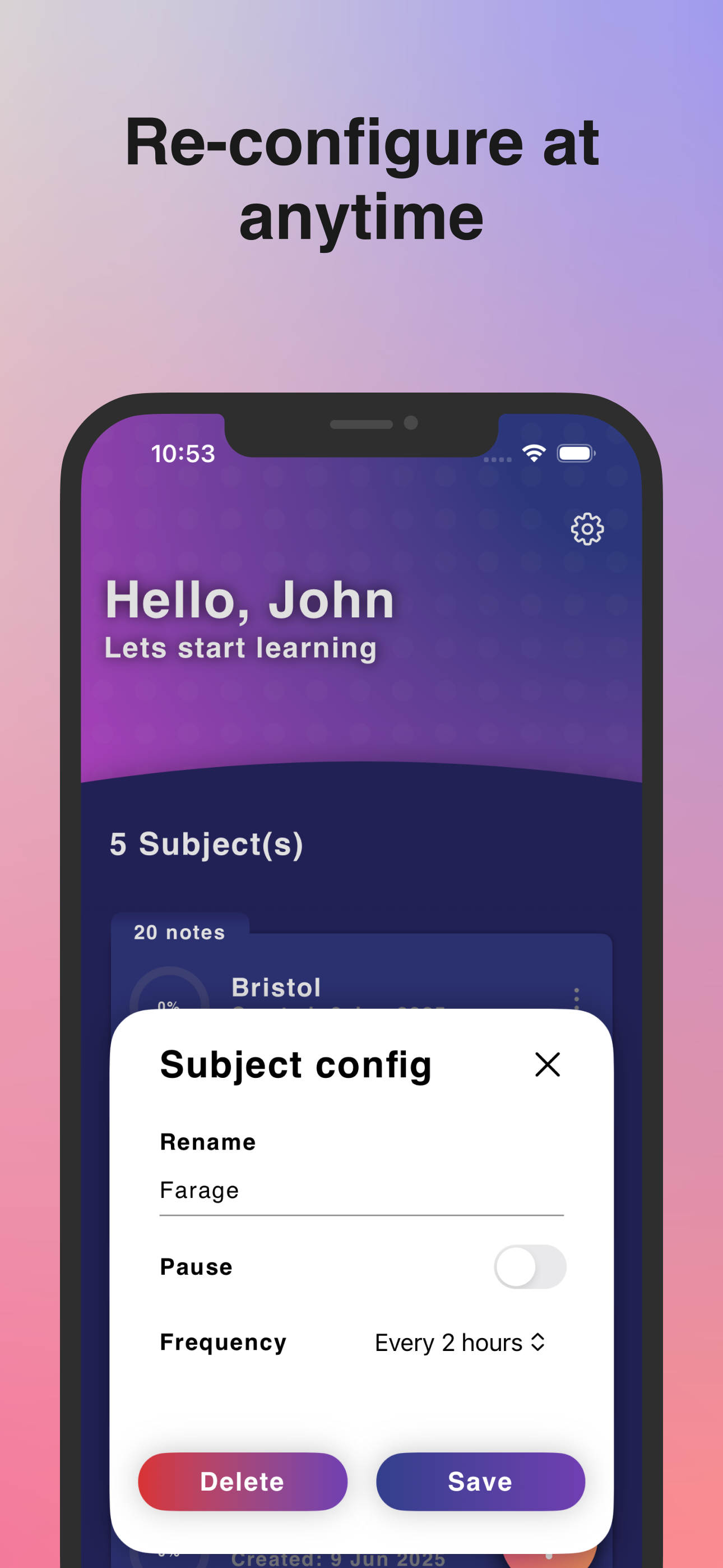 StudyPush - StudyPush는 푸시 알림을 통해 물린 크기의 메모를 보냅니다 미디어 5