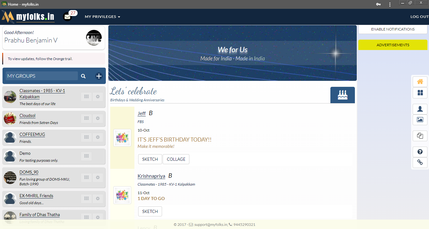 myfolks.in gallery image