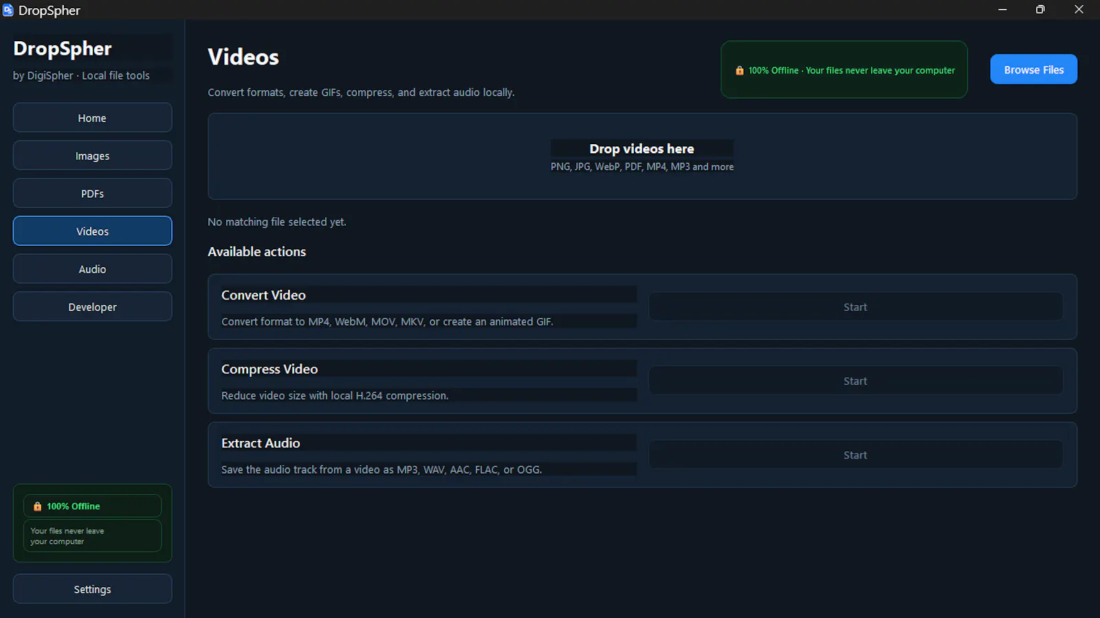 DropSpher File Converter screenshot 7