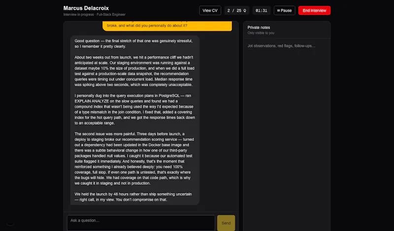 HiringGym screenshot 2