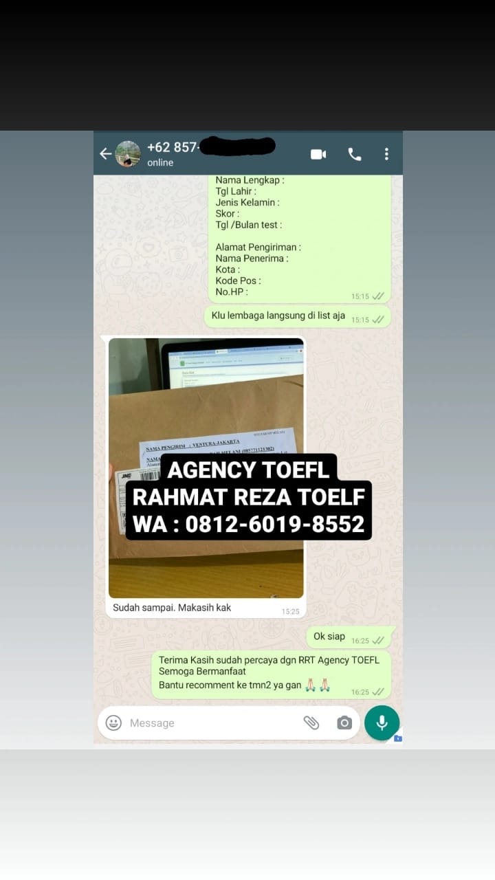 Jasa TOEFL ITP dan IELTS Resmi gallery image
