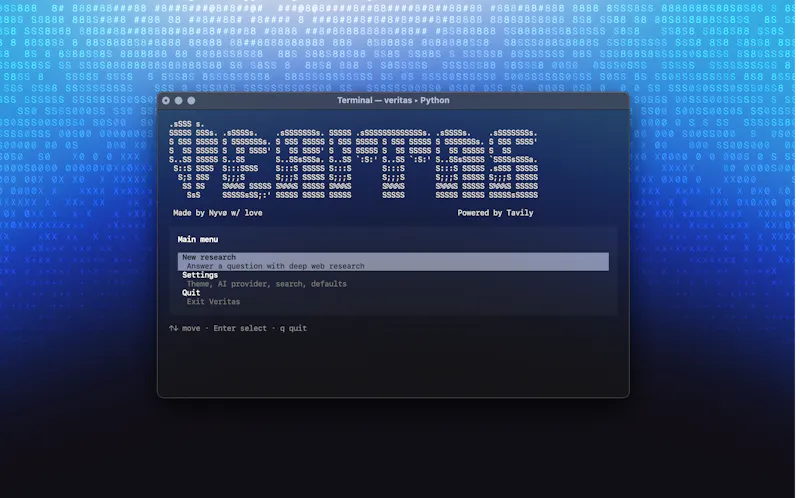 Veritas screenshot 1
