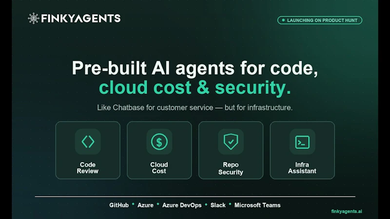 FinkyAgents screenshot 1 (video preview)