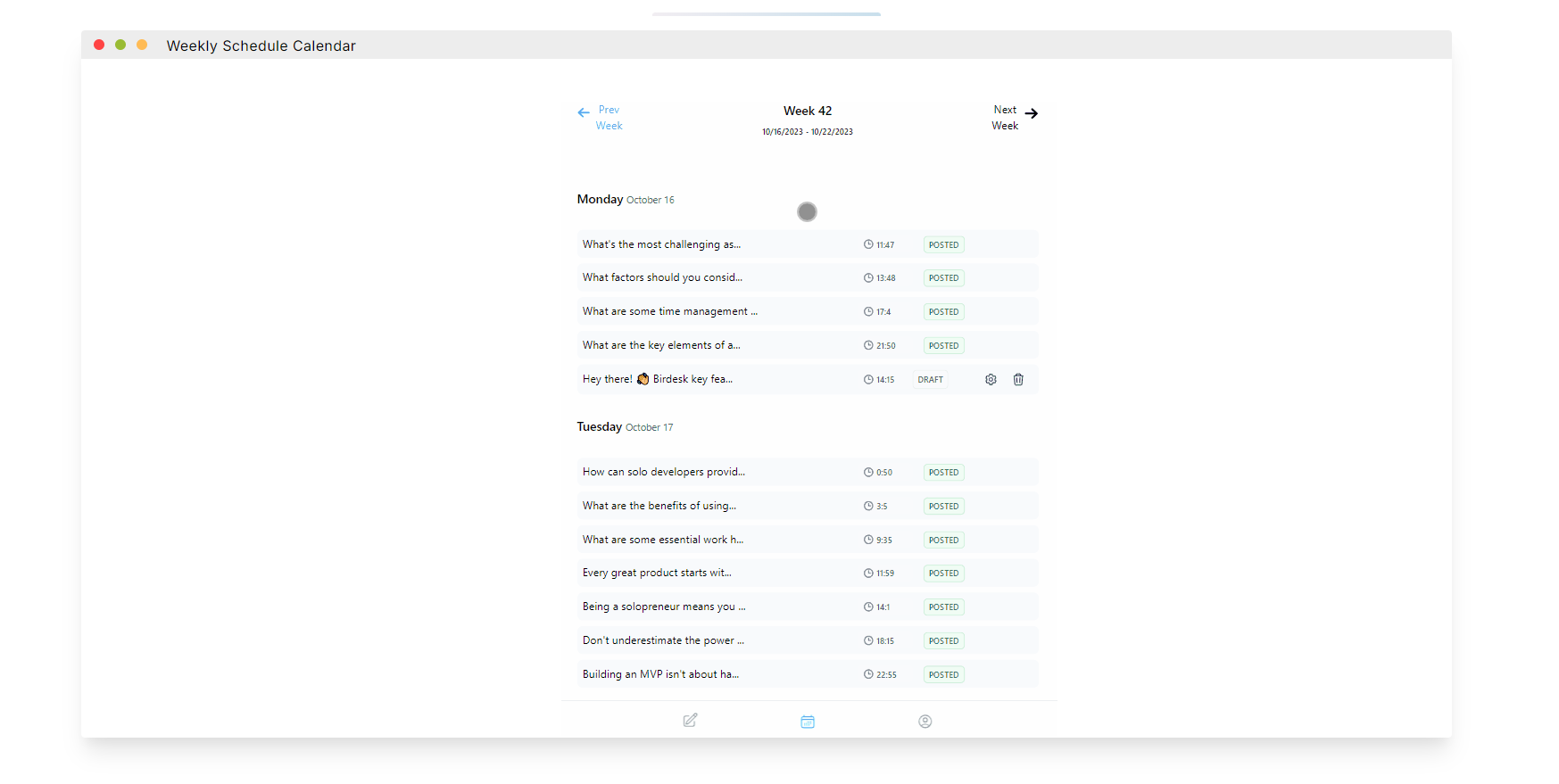 Birdesk media 3