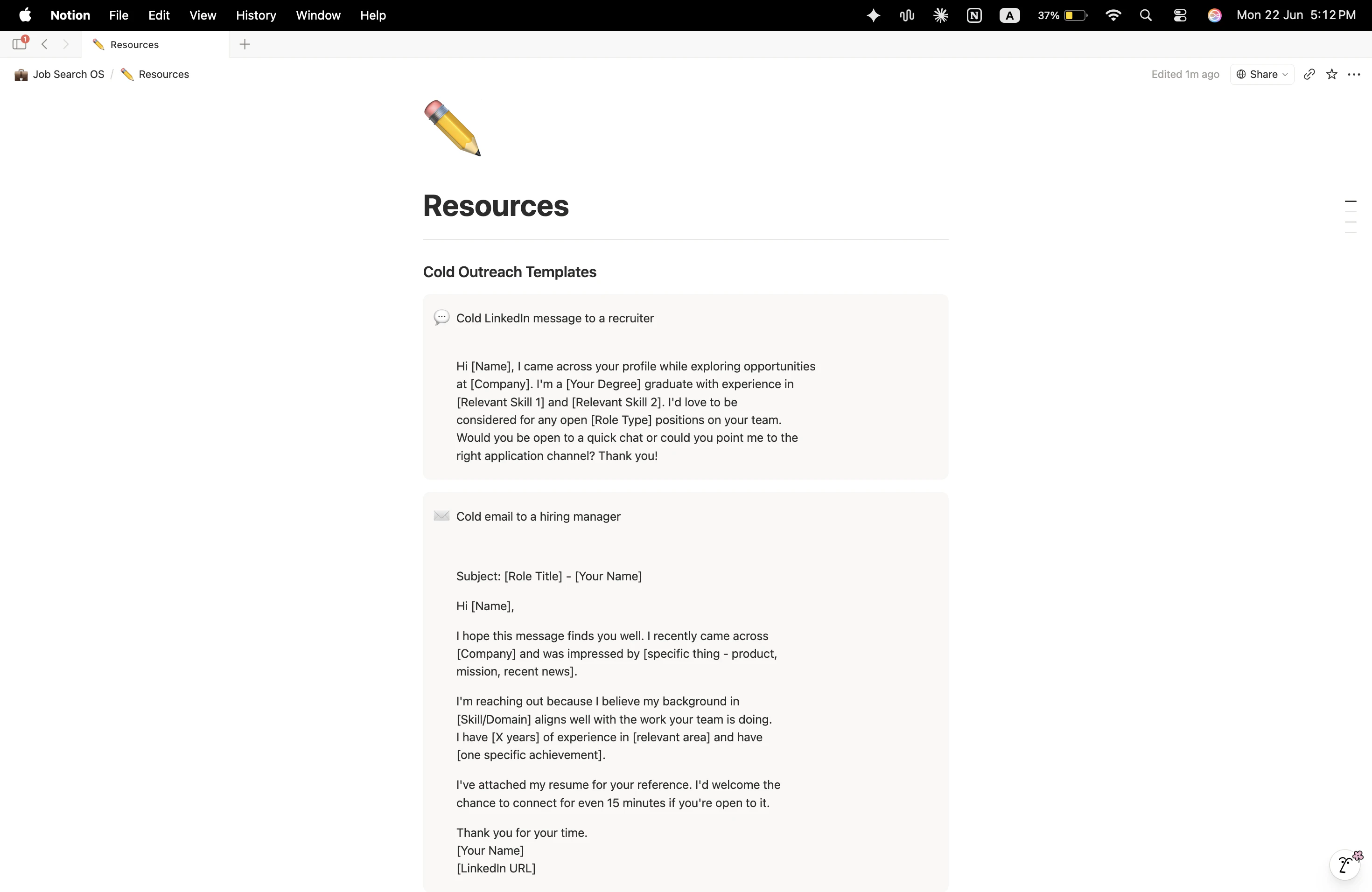 Job Search OS 截图 5