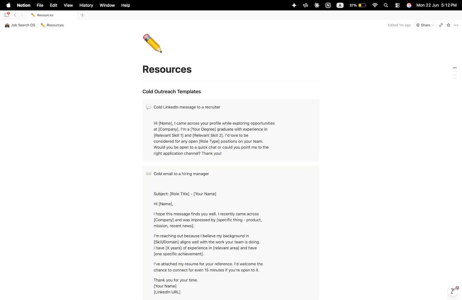 Job Search OS screenshot 5
