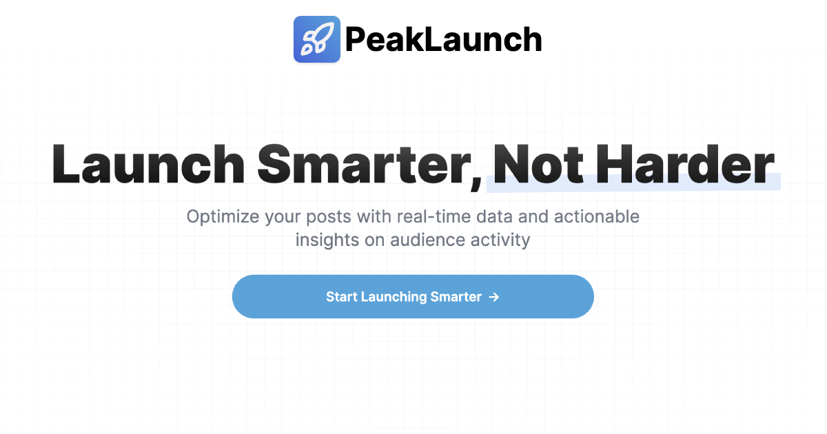 PeakLaunch - 더 똑똑하지 않고 더 똑똑하지 않습니다 미디어 4