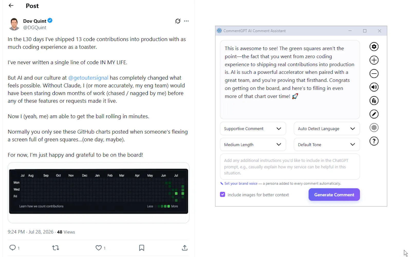 CommentGPT screenshot 3