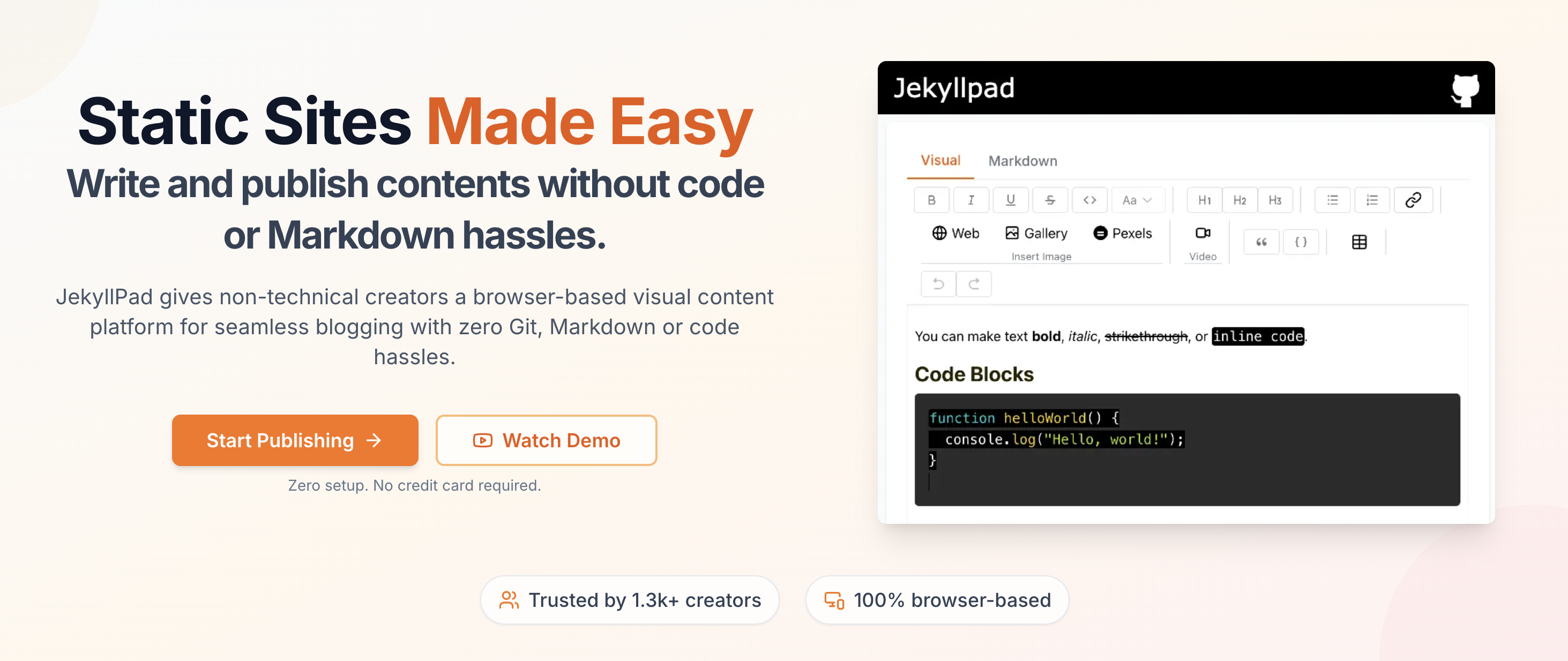 JekyllPad gallery image