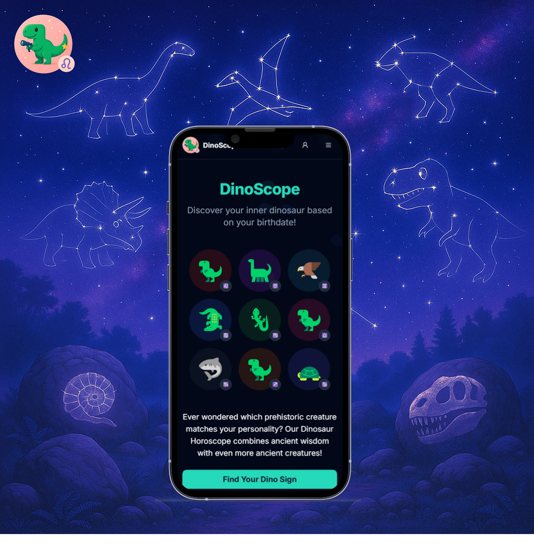 Mídia 6 de Dinoscópio - Qual é o seu signo do zodíaco pré -histórico?
