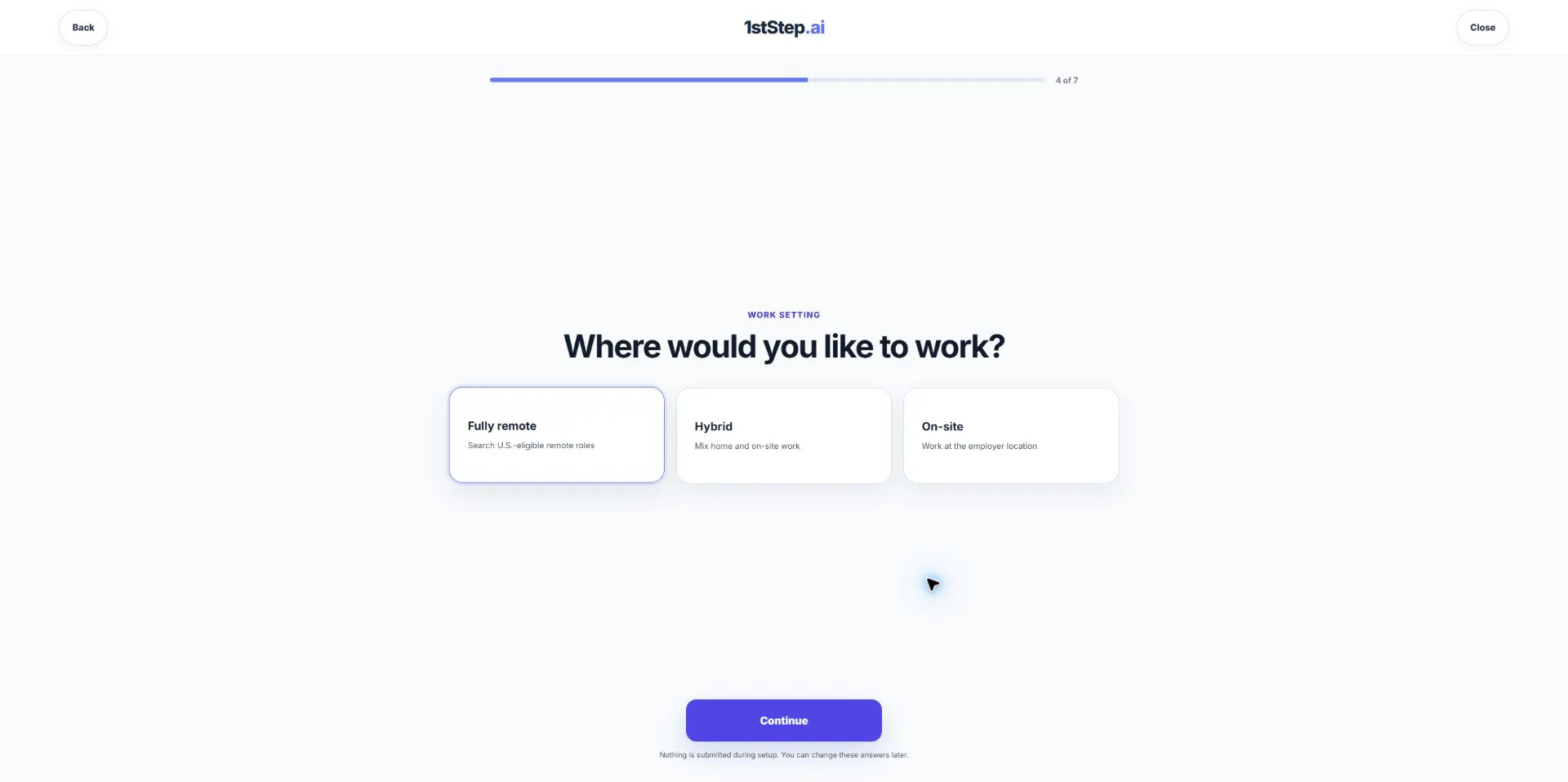 app.1stStep.ai gallery image