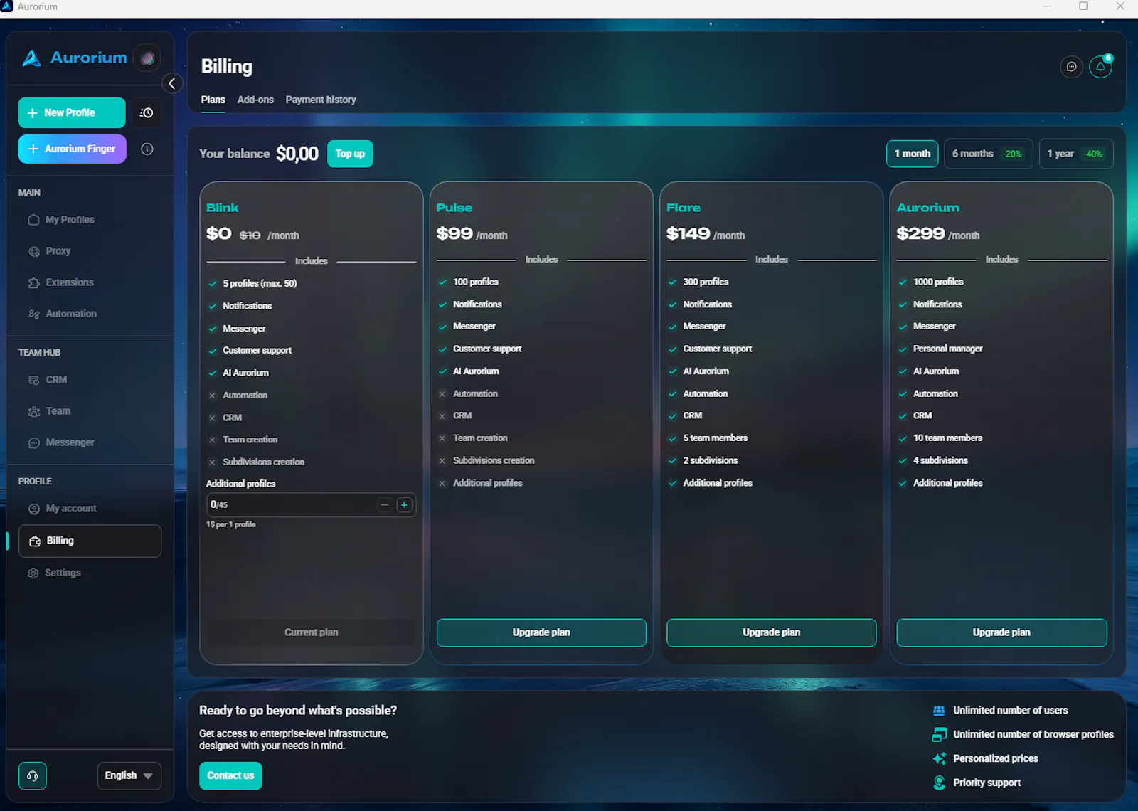 Aurorium Browser screenshot 3