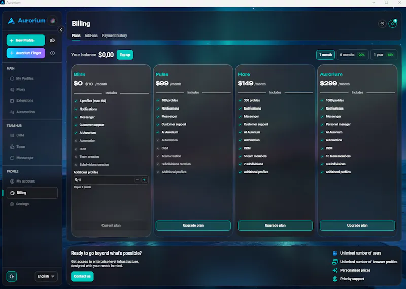 Aurorium Browser screenshot 3