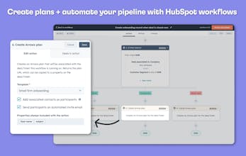 HubSpot オンボーディング パイプラインにおける包括的な可視性と洞察力に富んだレポートを象徴する、データ分析を含む透明なグラフの図