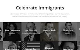 Celebrate Immigrant Founders media 1