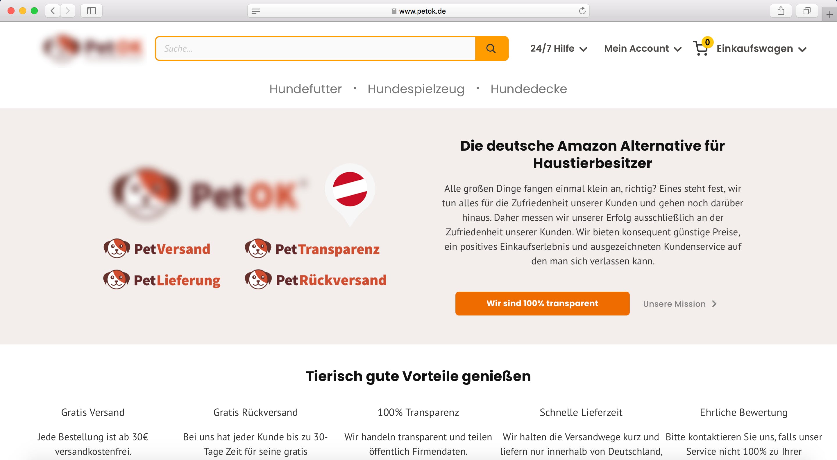 PetOK: Deutscher Shop für Heimtierbedarf media 1