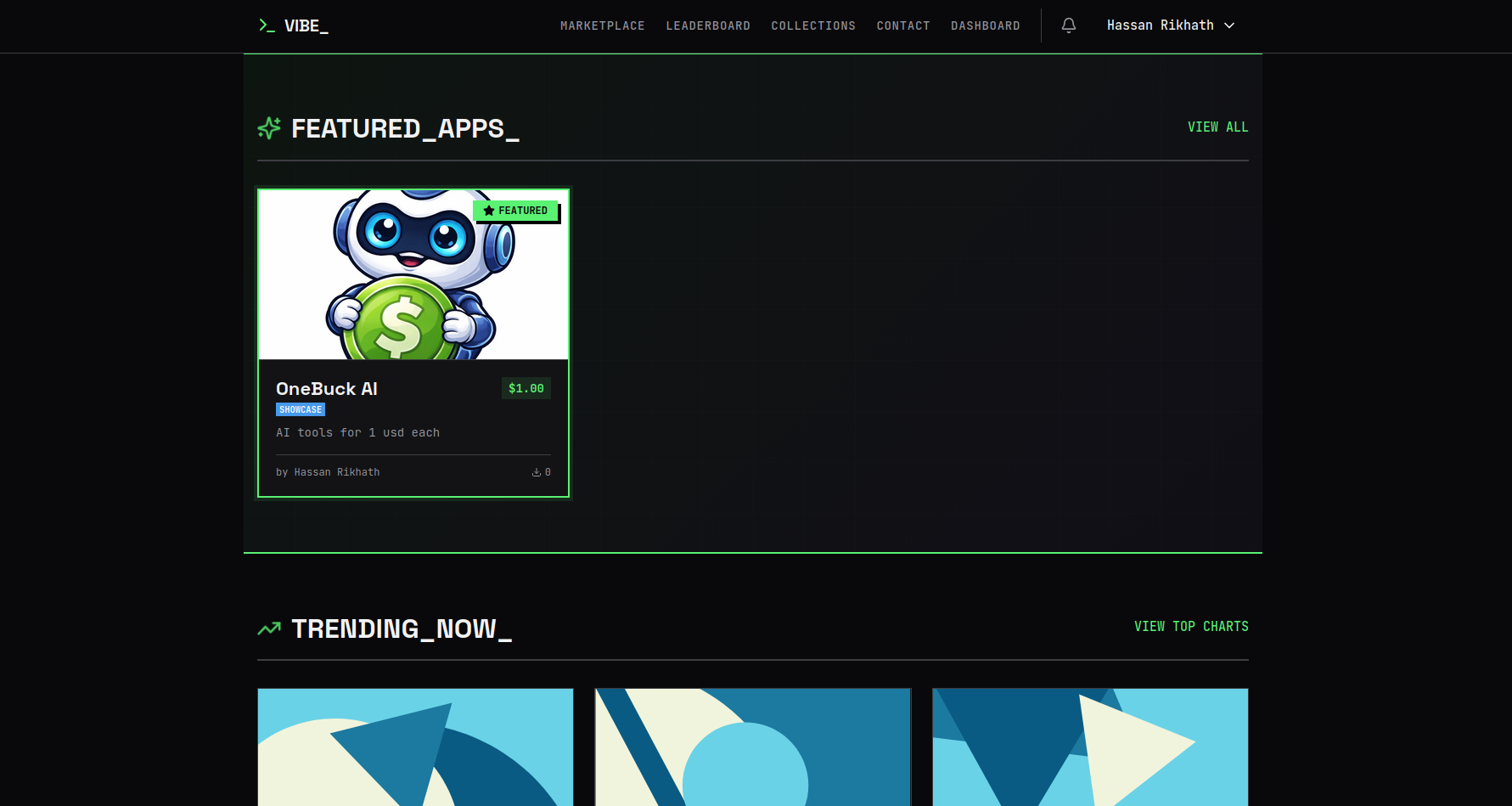 VIBE App Store gallery image