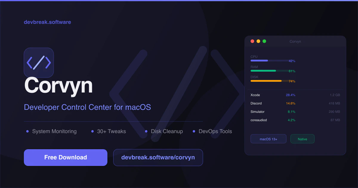 Corvyn 대표 미리보기