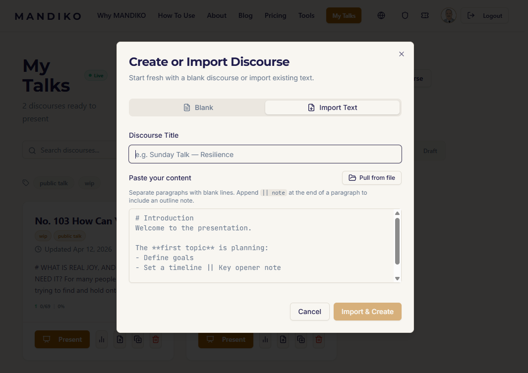 MANDIKO - Simple. Unintrusive. Yours. gallery image