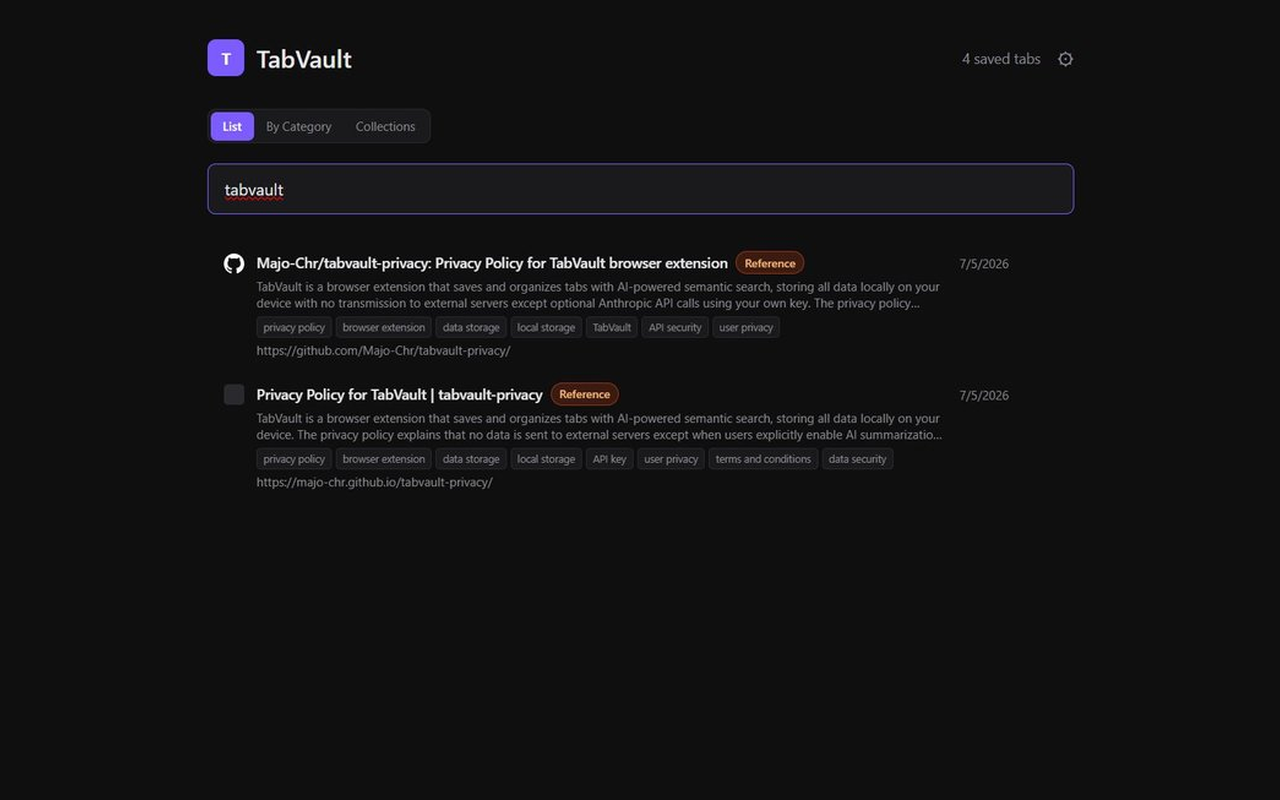 TabVault gallery image