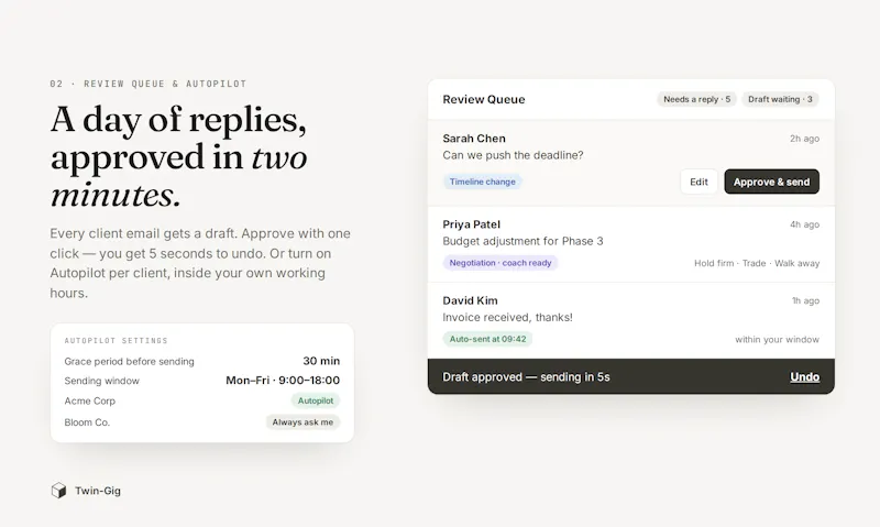 Twin-Gig screenshot 3