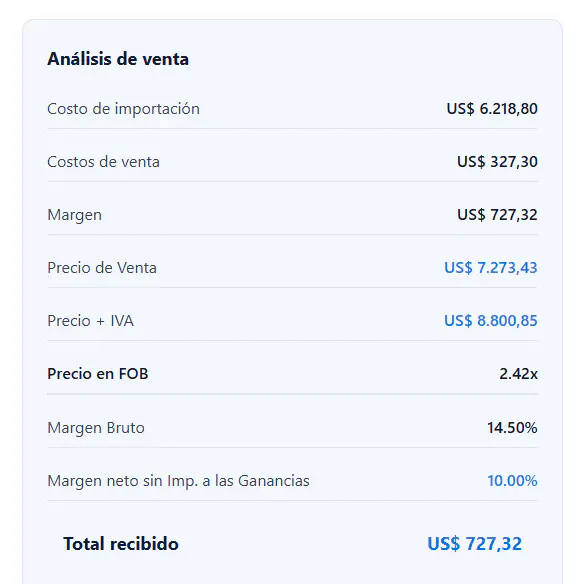 Calculadora de Importaciones gallery image