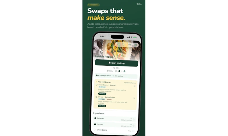Celier — Pantry Tracker & Recipes screenshot 4