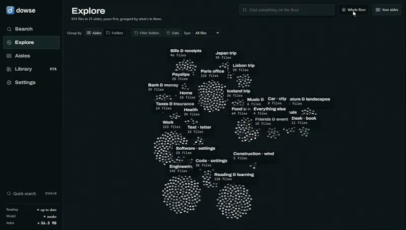 Dowse screenshot 3
