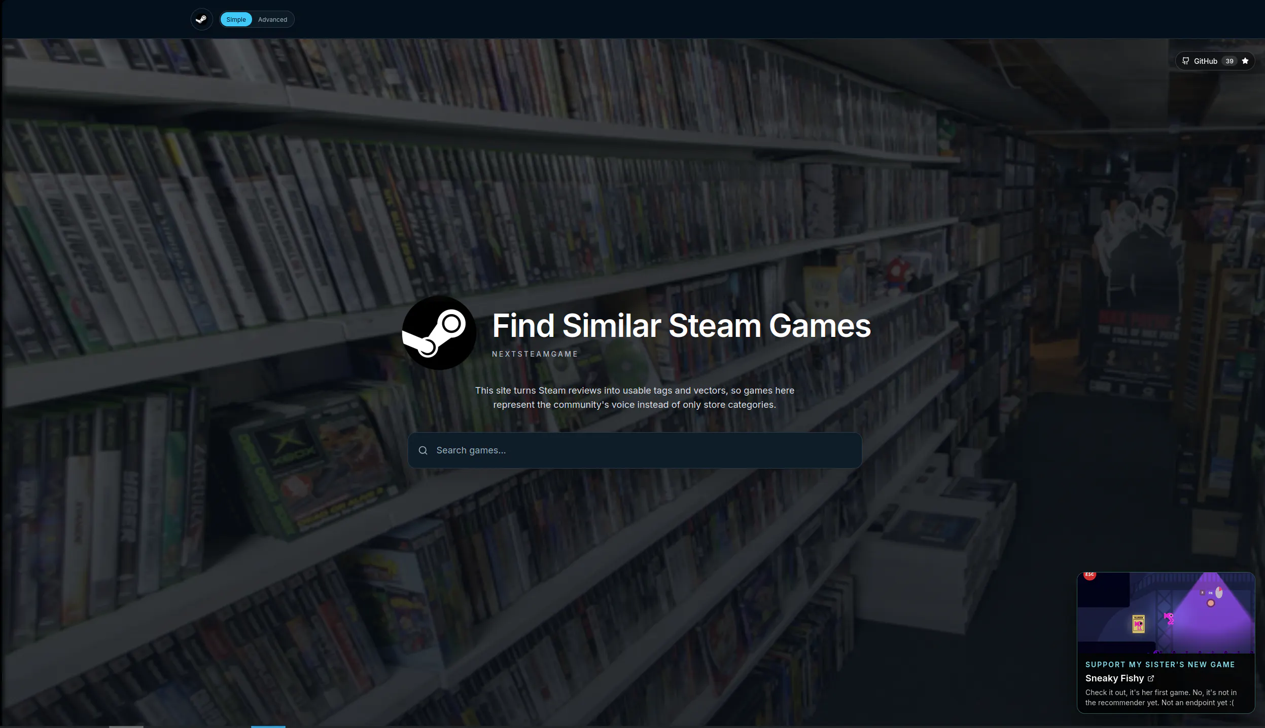 NextSteamGame gallery image
