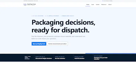 Pack Prep Tools gallery image