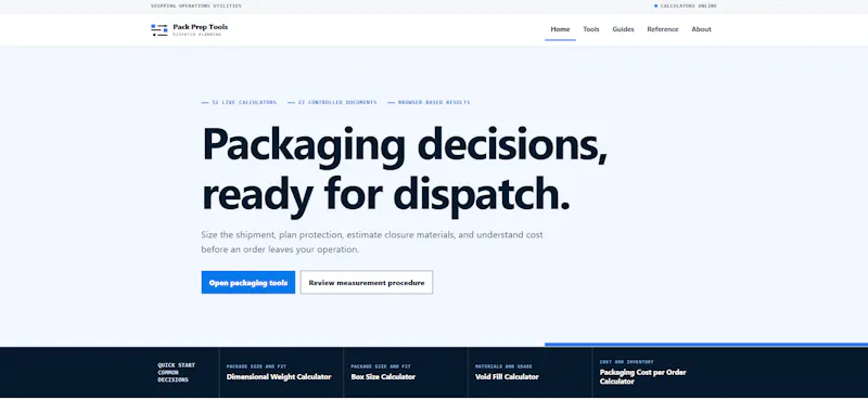 Pack Prep Tools screenshot 1