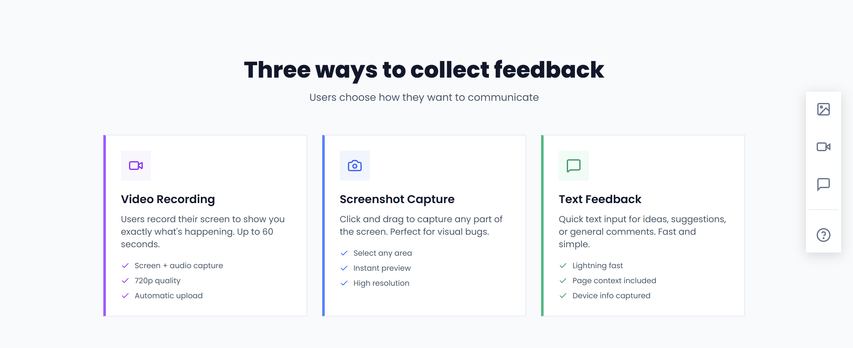 Feedport - Screenshot 2 showing product features and functionality