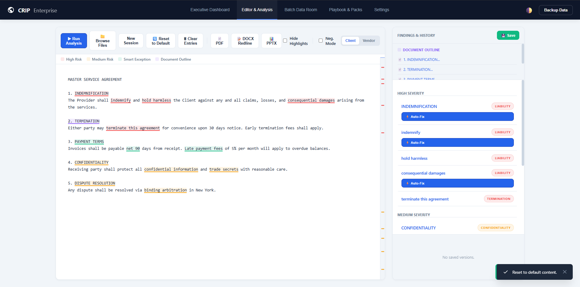 CRIP; Offline Contract Risk Intelligence gallery image