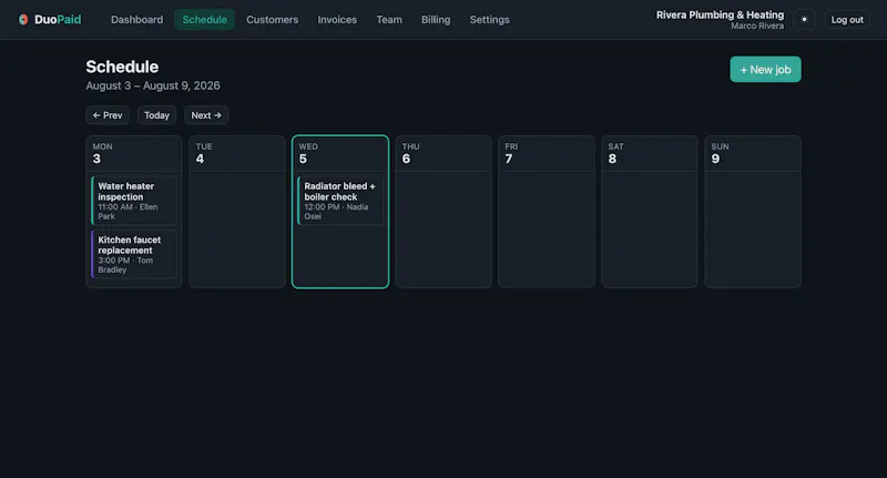 DuoPaid screenshot 1
